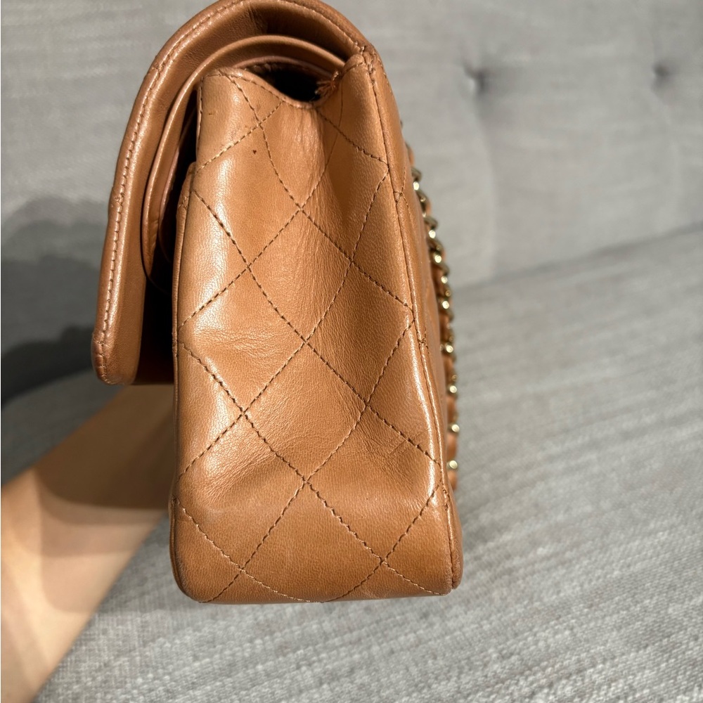 CHANEL caramel double flap - Picture 5 of 17
